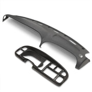 Dodge Ram 1500 1998-2001 / Dodge Ram 2500 3500 1998-2002 Interior Dashboard Full Cover Overlay Cap Black - Parts Agent