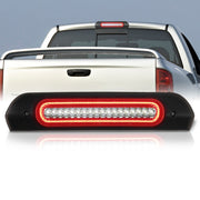 Dodge Ram 1500 2002-2008 / Dodge Ram 2500 3500 2003-2009 Strobe LED 3rd Brake Light Chrome Housing Smoke Len (Version 3) - Parts Agent