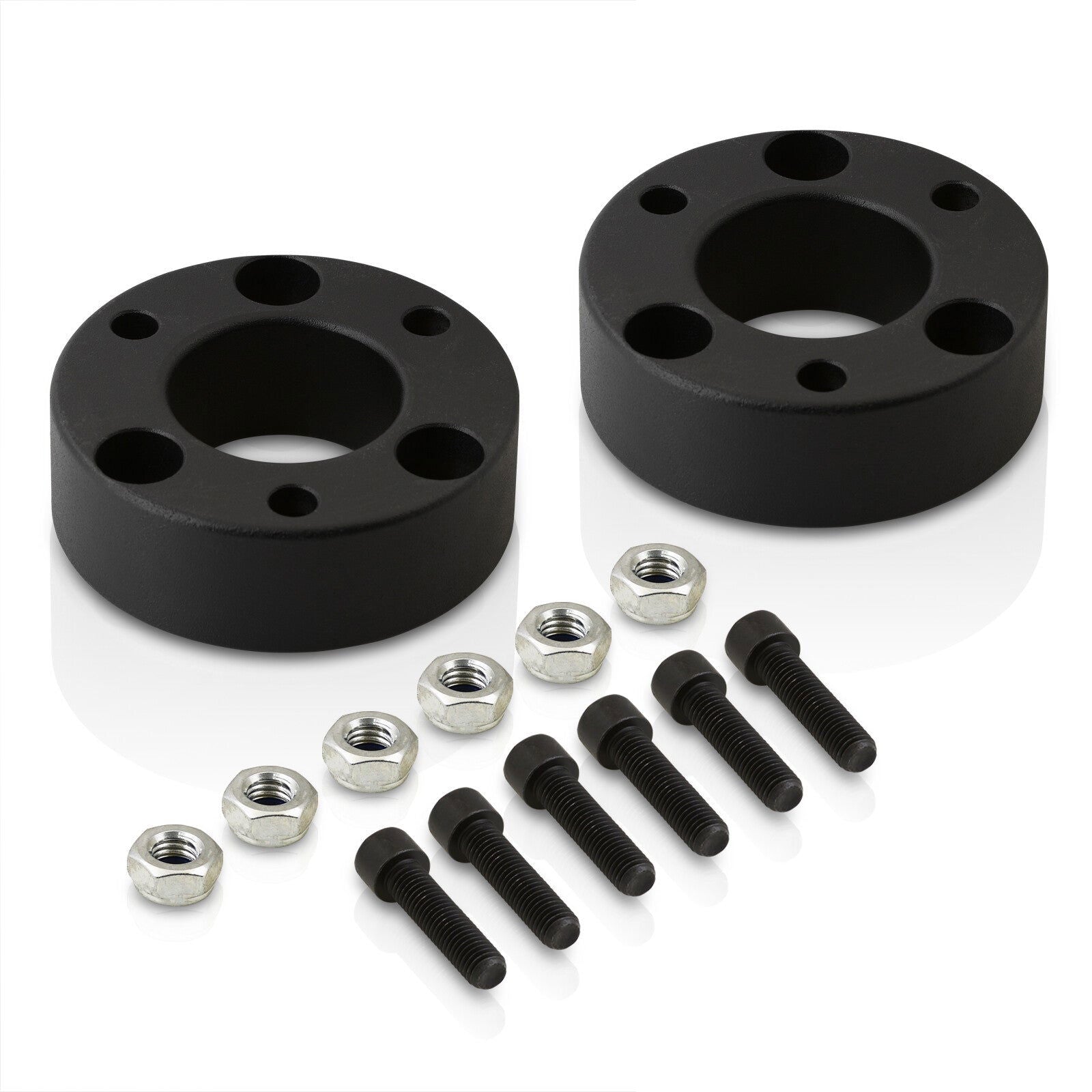 Dodge Ram 1500 2006-2022 4WD 2.5" Front Leveling Lift Kit Black (Excluding Mega Cab) - Parts Agent