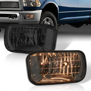 Dodge Ram 1500 2009-2012 / Ram 2500 3500 2010-2018 Front Fog Lights Smoked Len (No Switch & Wiring Harness) - Parts Agent