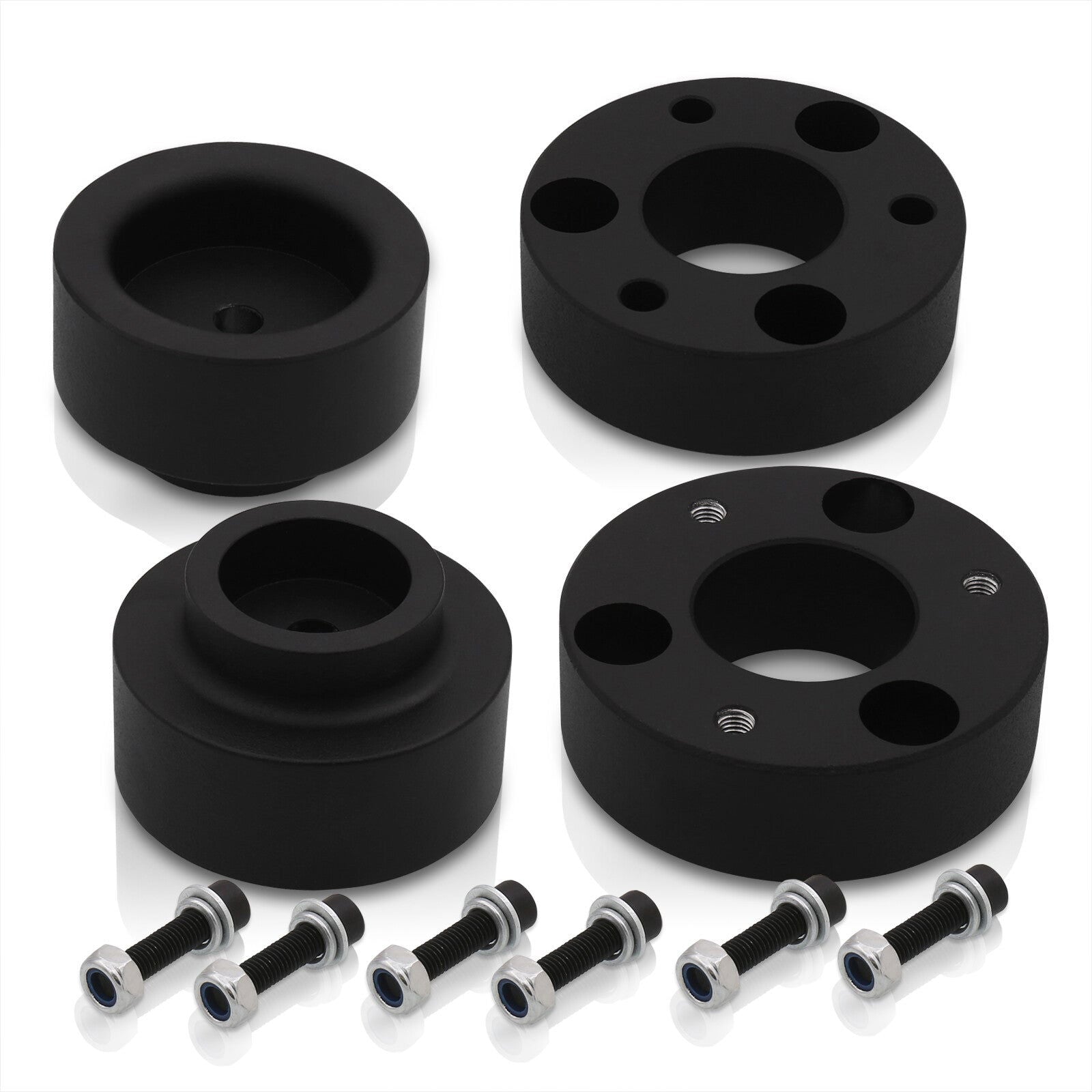 Dodge Ram 1500 2009-2021 4WD 3" Front 1.5" Rear Leveling Lift Kit Black - Parts Agent