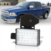 Dodge Ram 1500 2500 3500 1998-2017 / Ram 4500 5500 2009-2017 / Jeep Cherokee 1998-2001 / Wrangler 1998-2007 White SMD LED Underhood Courtesy Engine Bay Light Clear Len - Parts Agent