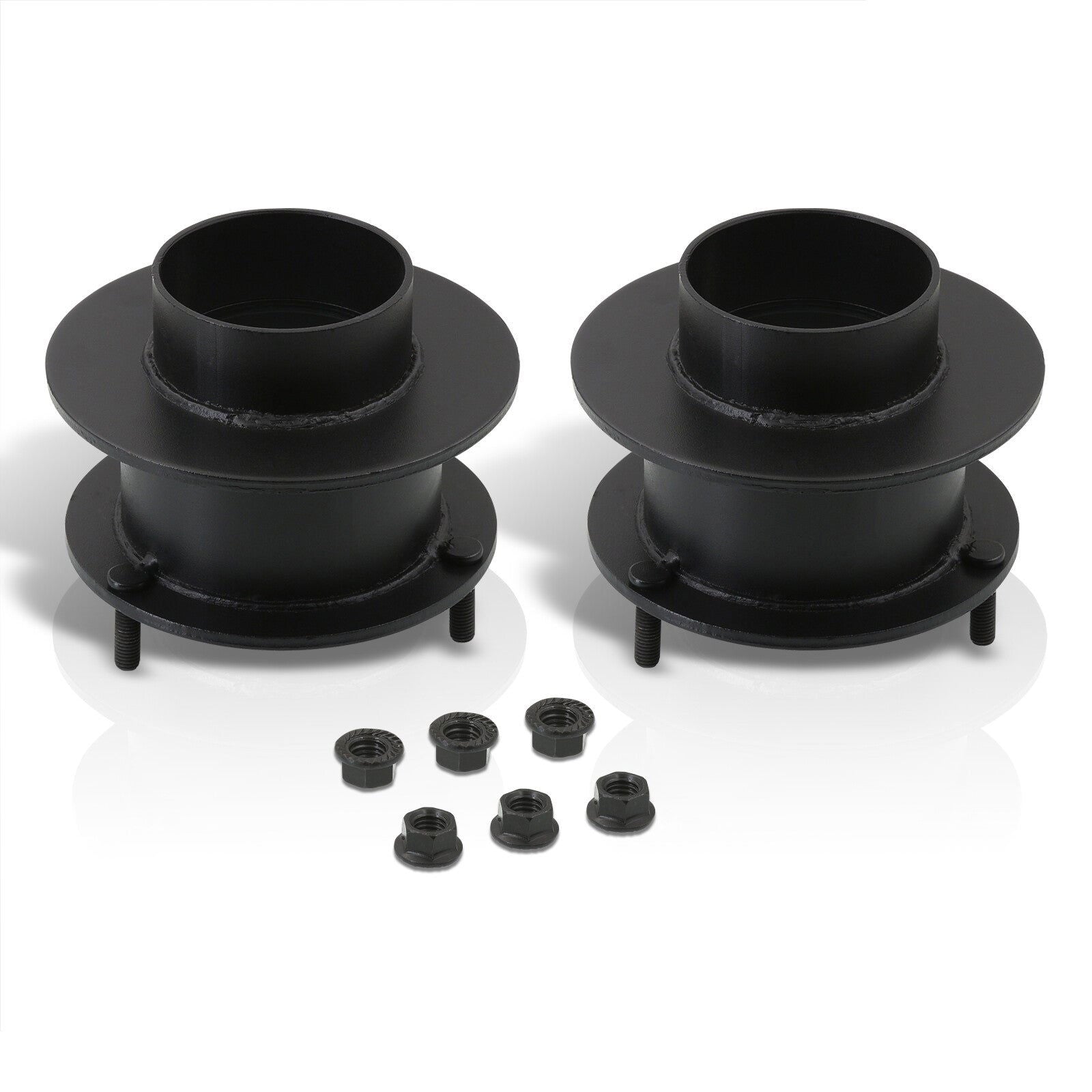 Dodge Ram 1500 4WD 1994-2001 / Ram 1500 4WD Mega Cab 2006-2010 / Ram 2500 3500 4WD 1994-2013 4WD 2.5" Front Leveling Lift Kit Black - Parts Agent