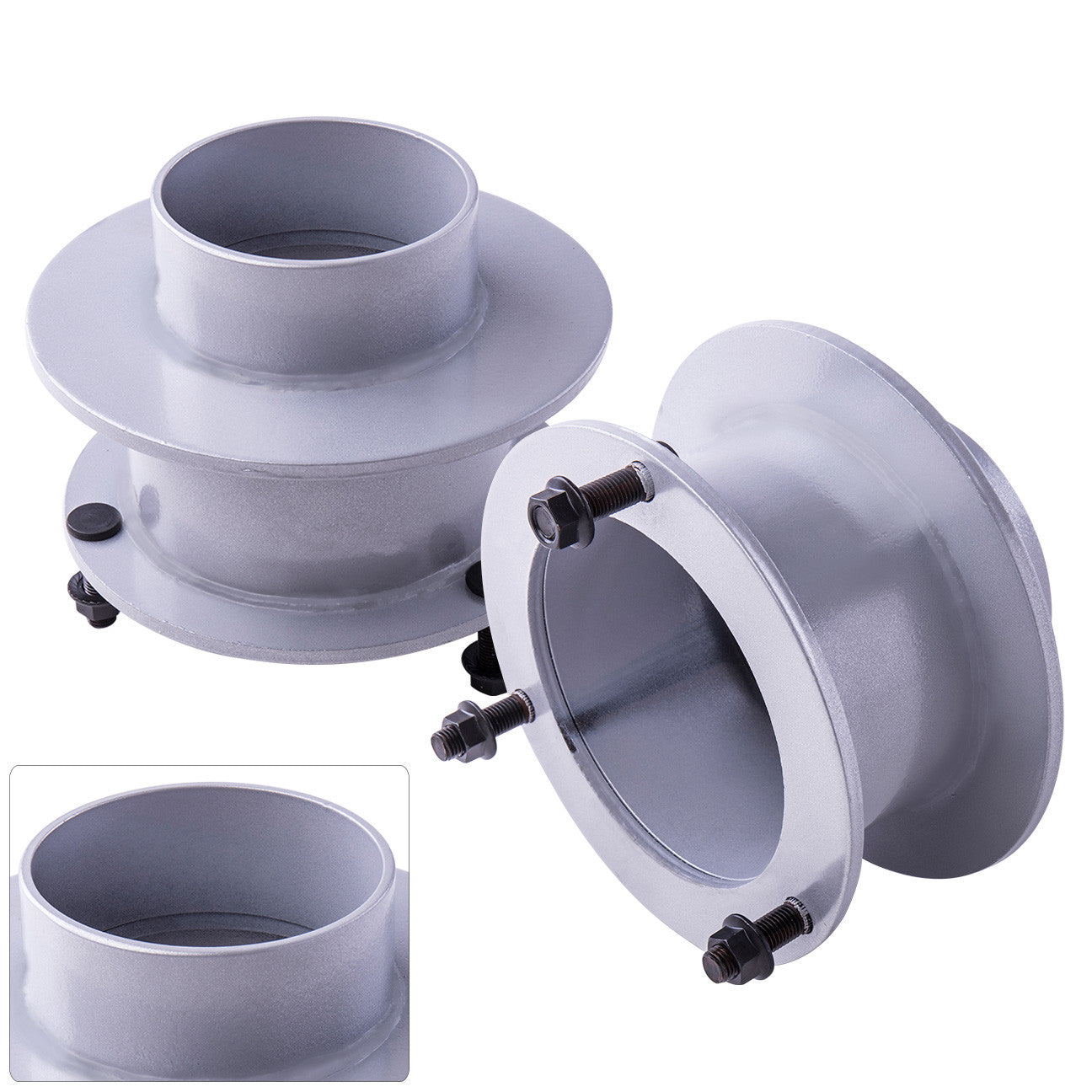 Dodge Ram 1500 4WD 1994-2001 / Ram 1500 4WD Mega Cab 2006-2010 / Ram 2500 3500 4WD 1994-2013 4WD 3" Front Leveling Lift Kit Silver - Parts Agent