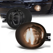 Dodge Ram 2002-2008 Front Fog Lights Smoked Len (Includes Switch & Wiring Harness) - Parts Agent