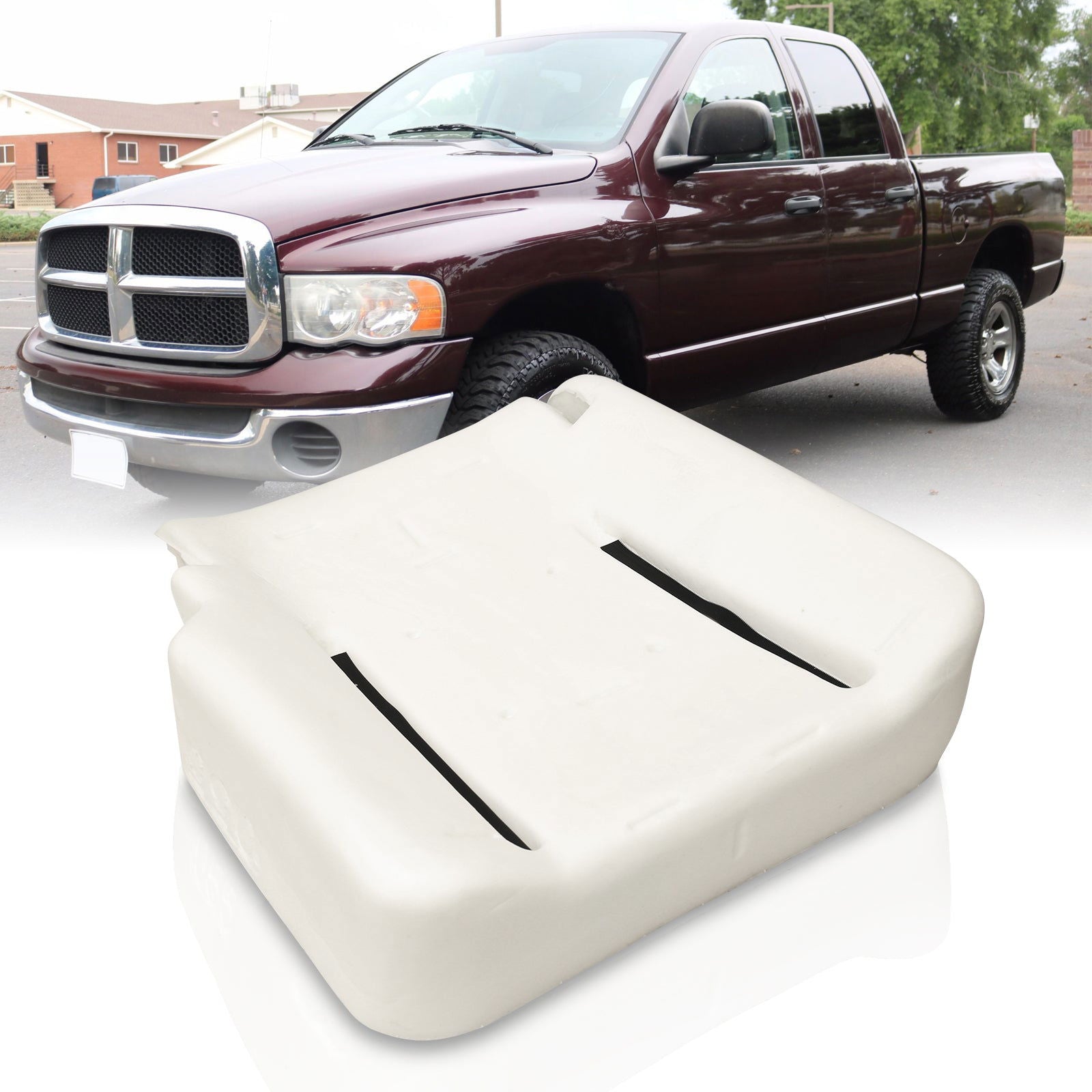 Dodge Ram 2004-2005 Front Driver Seat Bottom Replacement Foam Cushion Pad - Parts Agent