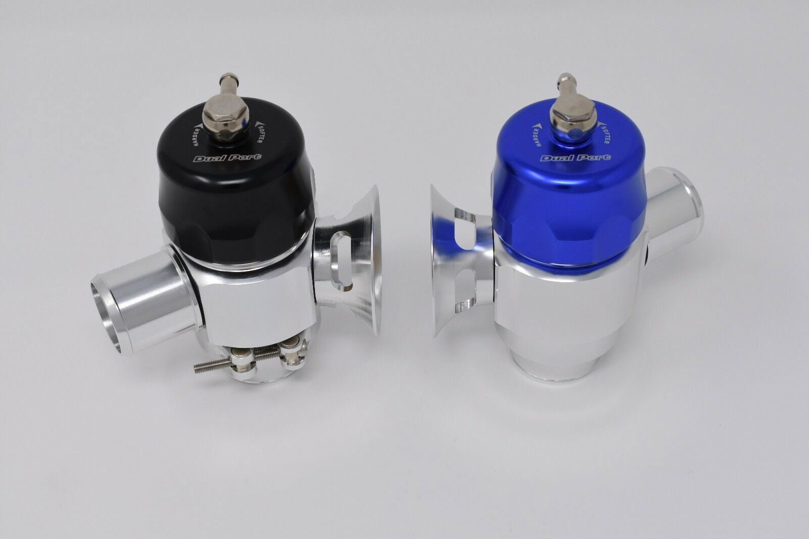 Dual Port Hybrid BOV For Mitsubishi Evo 8 9 10 50/50 Recirculating BlowOff Valve - Parts Agent