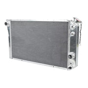FIT 1982-02 Chevy S10 Blazer 84-90 Corvette 3 Row Aluminum Core Racing Radiator - Parts Agent