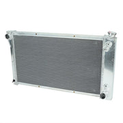 FIT Chevy GMC C/K Series Pickup Truck 1967-1972 Aluminum Cooling Radiator 3 Row - Parts Agent