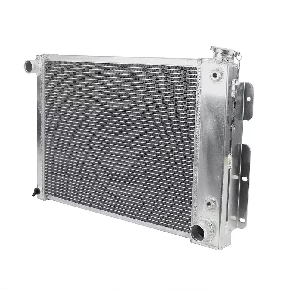 Fit 67-69 Chevy Camaro/Firebird Small Block V8 3Row Full Aluminum Radiator AT/MT - Parts Agent