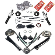 For 04-08 Ford Lincoln 5.4L Timing Chain Cam Phaser Solenoid Valve Oil Pump Kits - Parts Agent