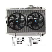 For 1984-87 Toyota Corolla AE86 4AGE 1.6L Aluminum 2 Row Radiator+2*10