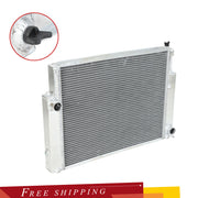 For 1992-1999 BMW E36 3-Series 320i 323i 325i Manual MT 2 Row Aluminum Radiator - Parts Agent