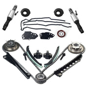 For 5.4 Ford F150 F250 Lincoln 3V Timing Chain Kit Cam Phaser Timing+cover Seal - Parts Agent