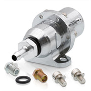 For Honda Acura SOHC DOHC 1.6L 1.8L B16 B18 Chrome Adjustable PSI Bolt On Fuel Pressure Regulator Assembly - Parts Agent