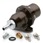 For Honda Acura SOHC DOHC 1.6L 1.8L B16 B18 Gunmetal Adjustable PSI Bolt On Fuel Pressure Regulator Assembly - Parts Agent