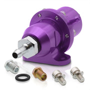 For Honda Acura SOHC DOHC 1.6L 1.8L B16 B18 Purple Adjustable PSI Bolt On Fuel Pressure Regulator Assembly - Parts Agent