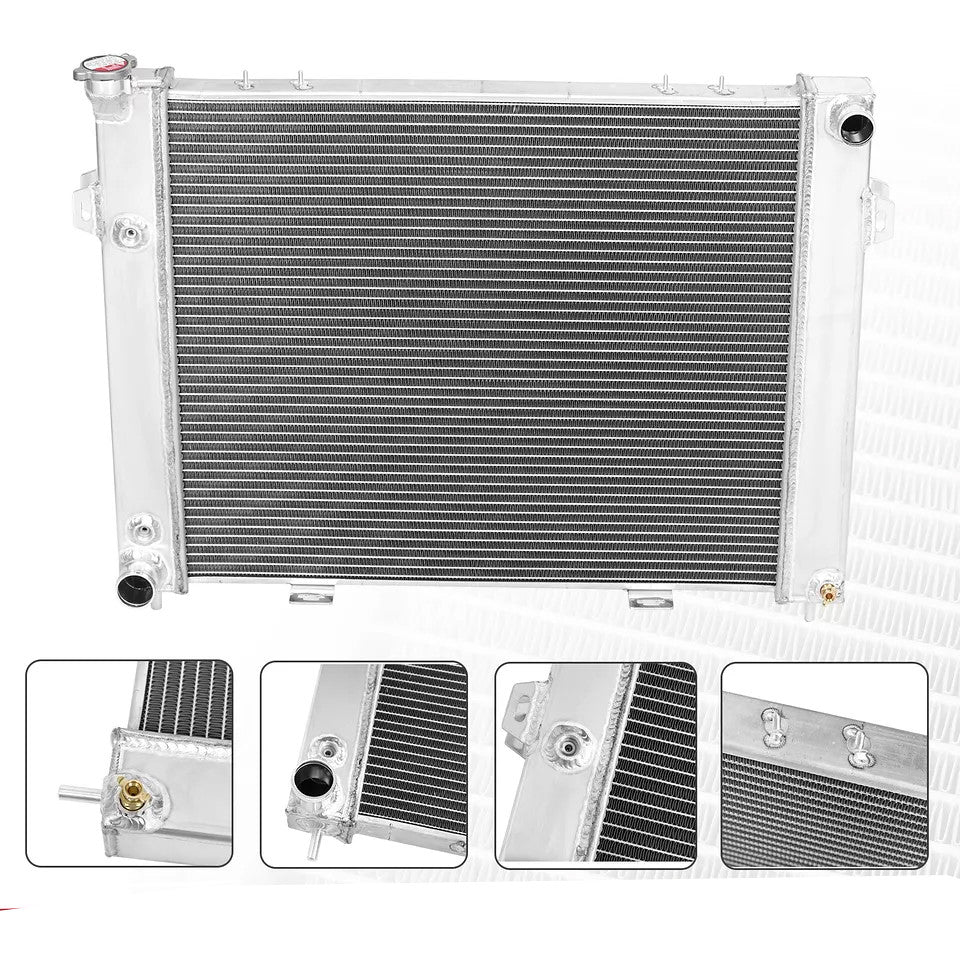 For Jeep Grand Cherokee 4.0L L6 1993-1998 1994 1995 AT/MT Full Aluminum Radiator - Parts Agent