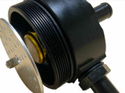For Mishimoto MMBCC-UNI-RD Performance Universal Baffled Oil Catch Can Red USA - Parts Agent