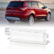 Ford Edge 2015-2020 / Escape 2013-2019 / Fusion 2013-2020 / Mustang 2015-2020 / Lincoln MKC 2015-2019 / MKS 2013-2016 / MKZ 2013-2020 / Continental 2017-2020 White SMD LED Trunk Luggage Compartment Light Clear Len - Parts Agent