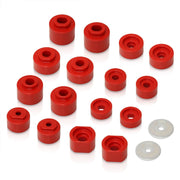 Ford Explorer Sport Trac 2001-2005 Body Mount Bushings Kit Red - Parts Agent