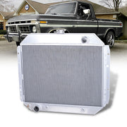Ford F100 F150 F250 F350 Bronco 1968-1979 Manual Transmission Aluminum Radiator - Parts Agent