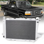 Ford F150 1985-1996 / F250 1985-1996 / Bronco 1985-1996 Manual Transmission Aluminum Radiator - Parts Agent