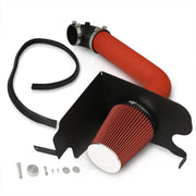 Ford F150 2004-2008 / Lincoln Mark LT 2006-2008 5.4L V8 Cold Air Intake Red + Heat Shield - Parts Agent
