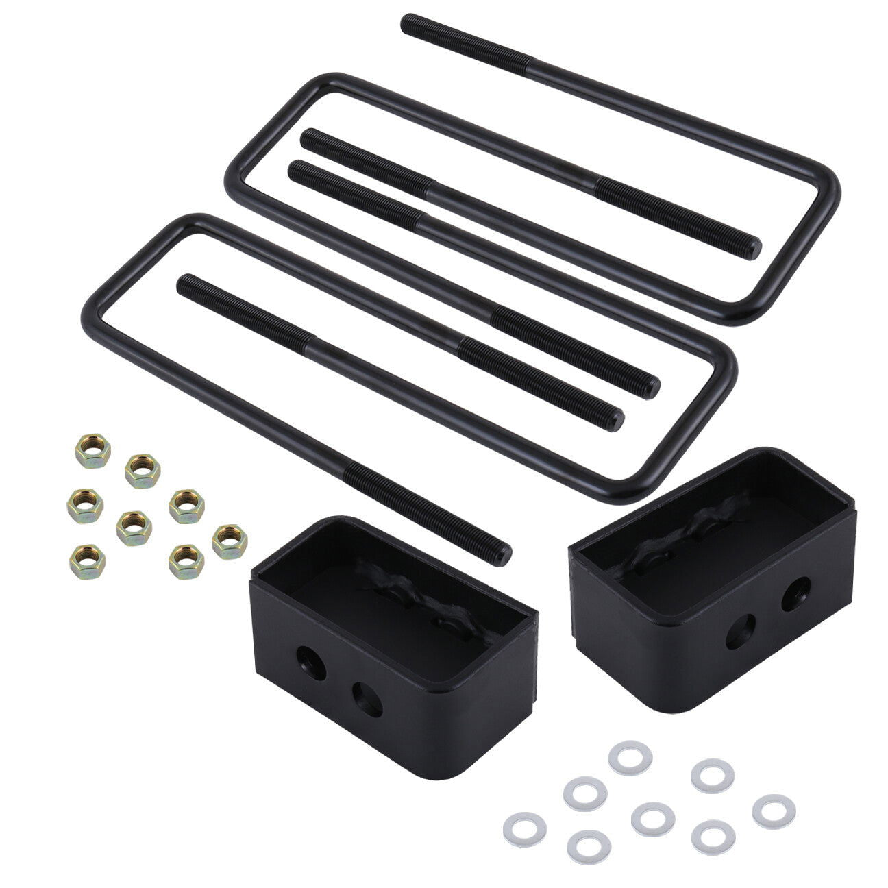 Ford F150 2004-2020 3" Rear Leveling Lift Kit Black - Parts Agent