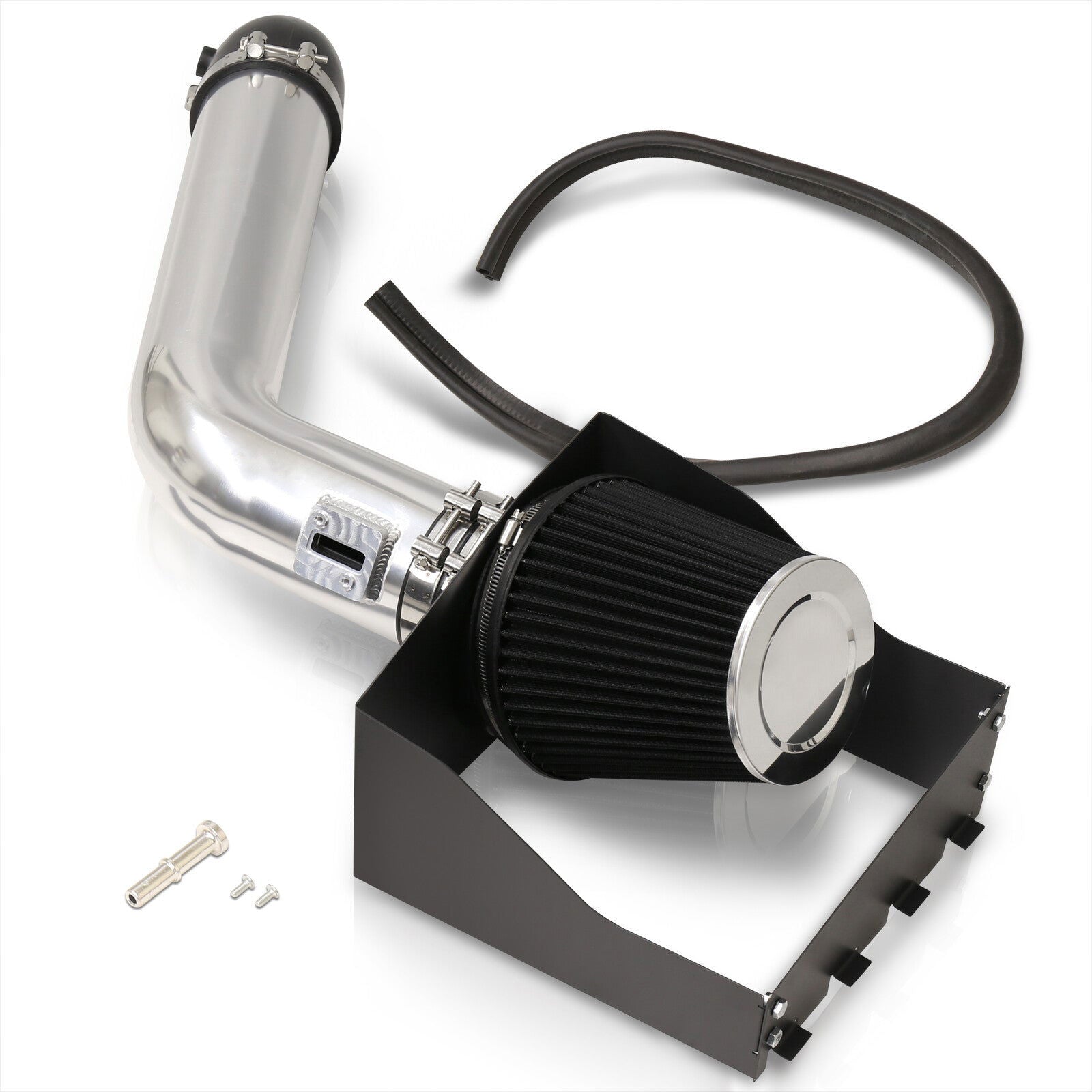 Ford F150 2009-2014 / Expedition 2007-2014 / Lincoln Navigator 2007-2014 5.4L V8 Cold Air Intake Polished + Heat Shield - Parts Agent