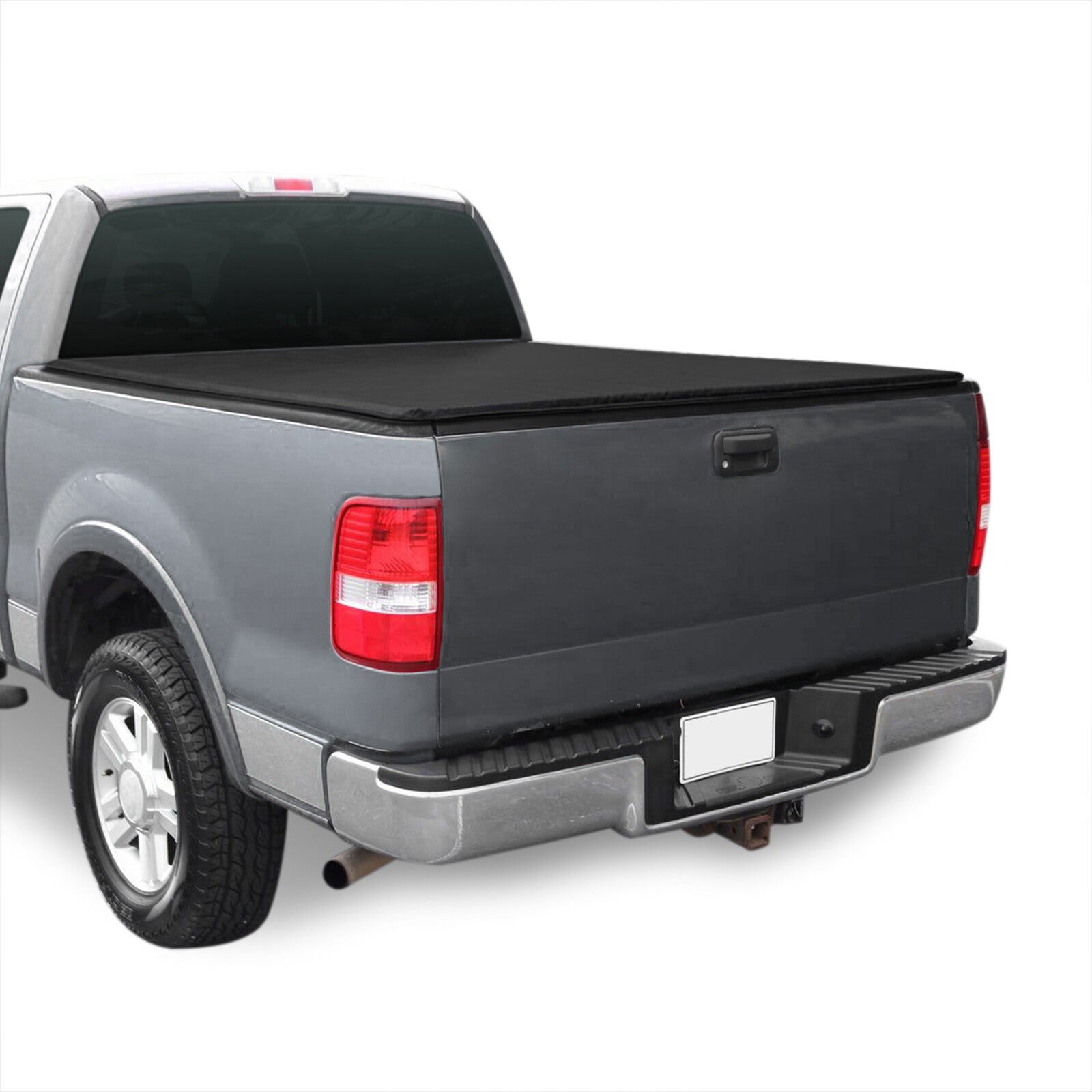 Ford F150 5.5FT 2004-2008 Soft 4 Fold Truck Tonneau Bed Cover (Extra Short Bed 5´5") - Parts Agent