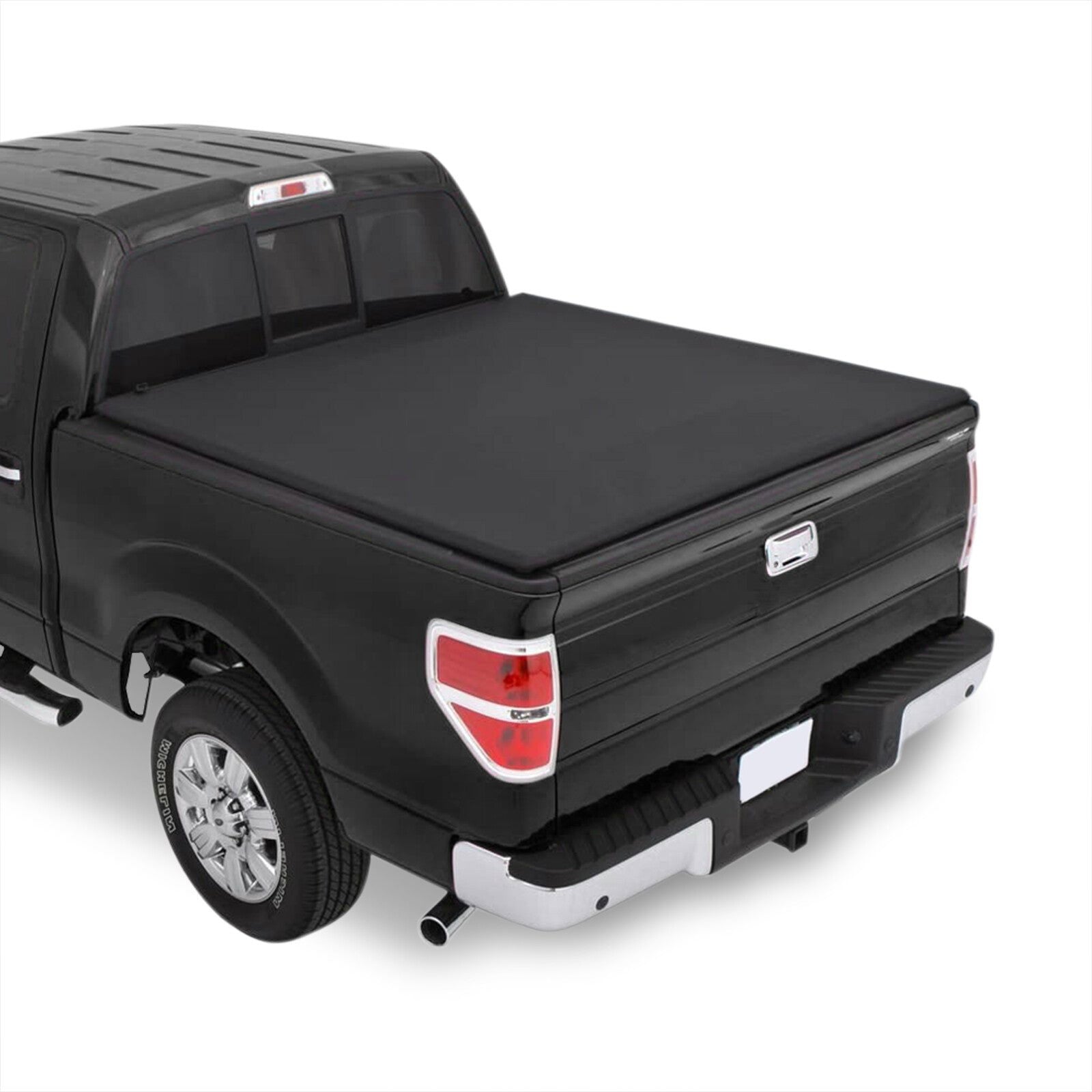 Ford F150 5.5FT 2009-2014 Soft 4 Fold Truck Tonneau Bed Cover (Extra Short Bed 5´5") - Parts Agent