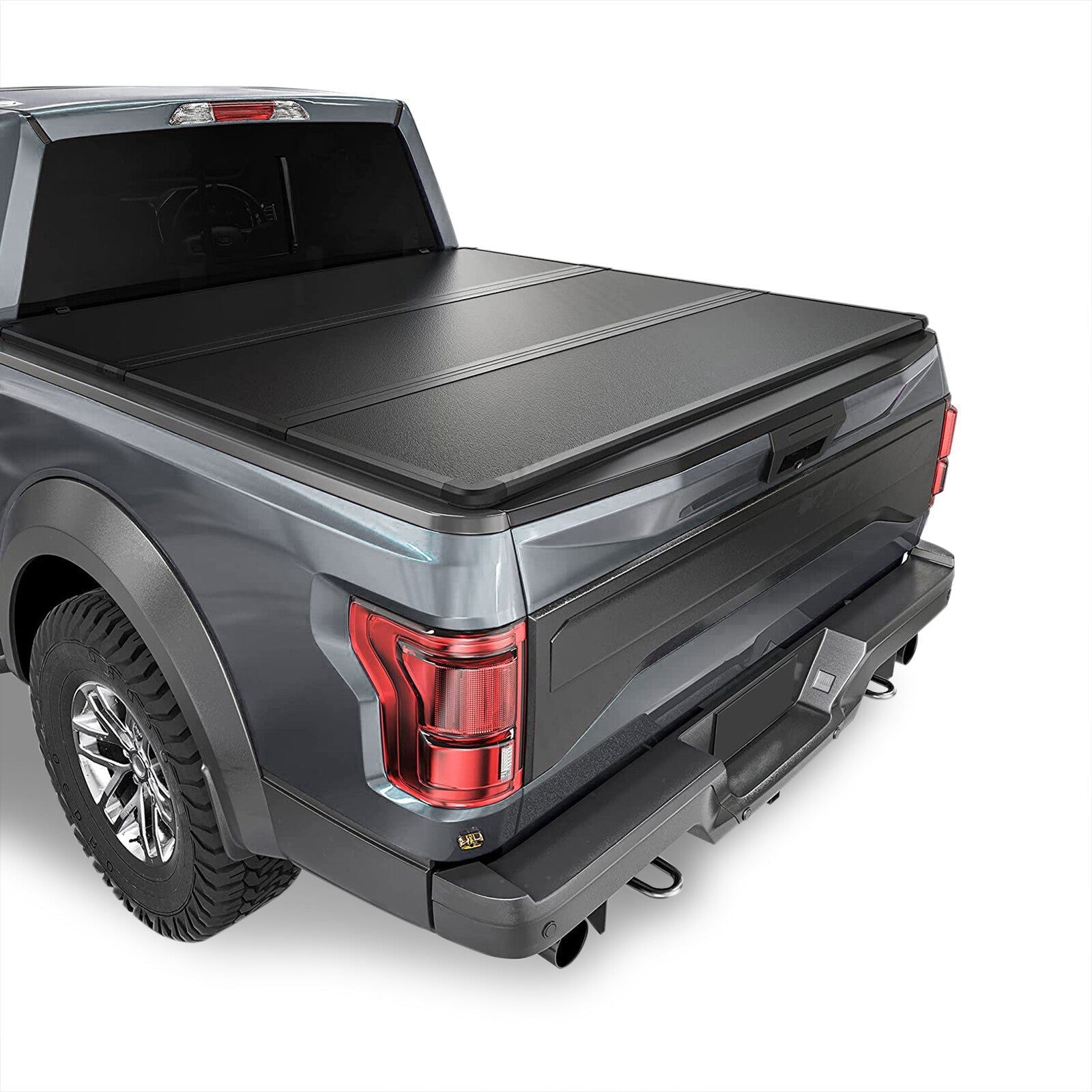 Ford F150 5.5FT 2015-2022 Hard Tri Fold Truck Tonneau Bed Cover (Extra Short Bed 5´5") - Parts Agent