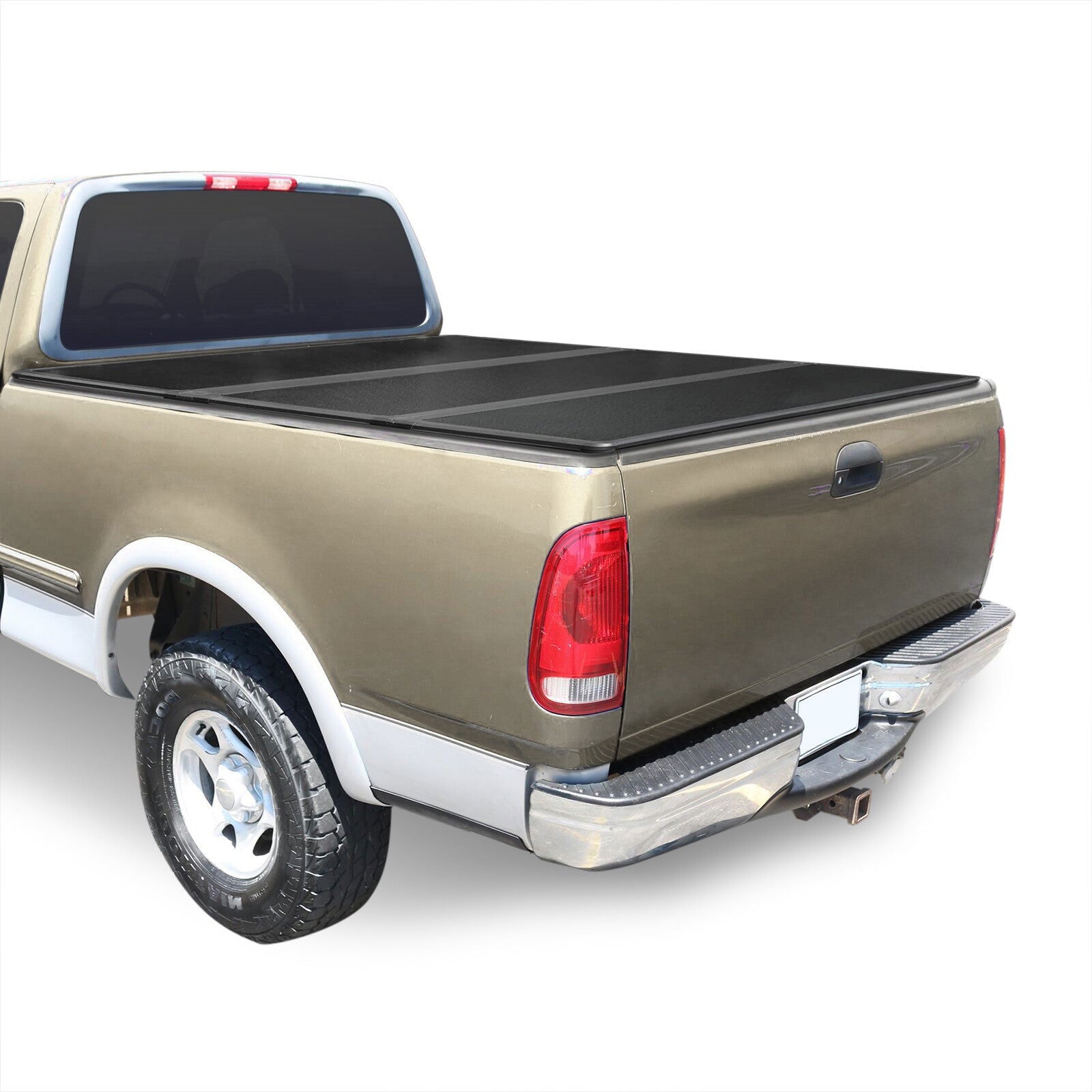 Ford F150 6.5FT 1997-2003 Hard Tri Fold Truck Tonneau Bed Cover (Standard Short Bed 6´5") - Parts Agent
