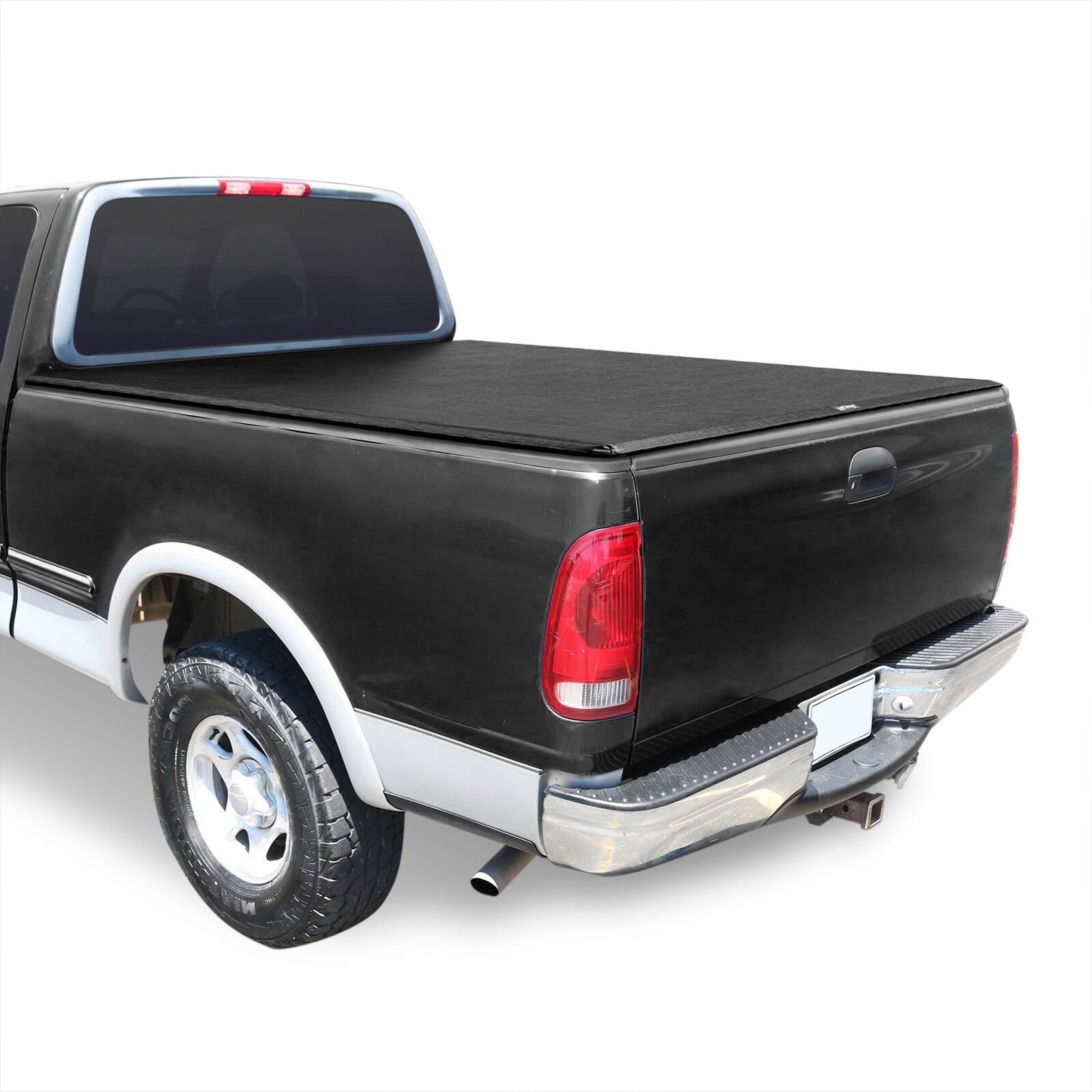 Ford F150 6.5FT 1997-2003 Soft 4 Fold Truck Tonneau Bed Cover (Standard Short Bed 6´5") - Parts Agent