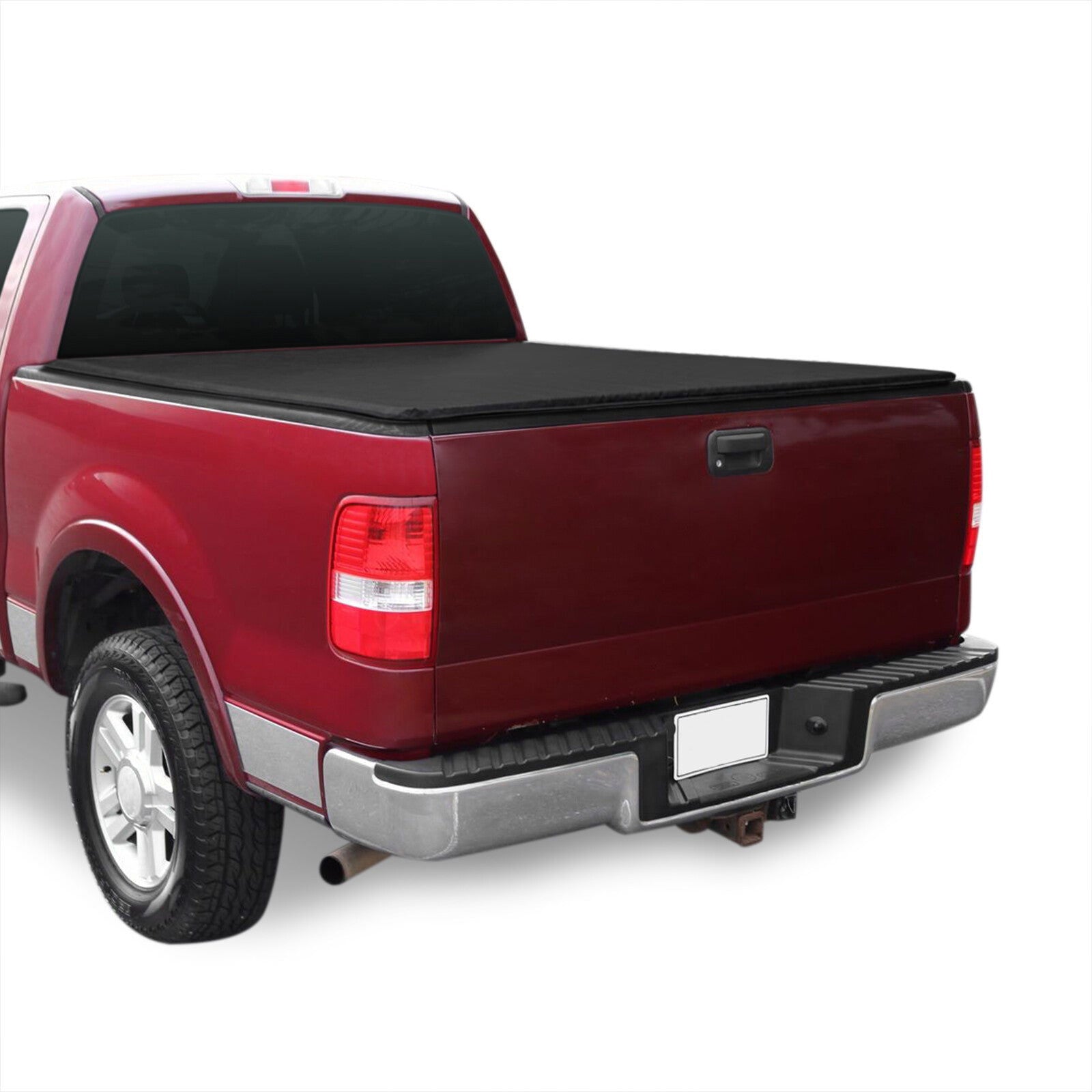 Ford F150 6.5FT 2004-2008 Soft 4 Fold Truck Tonneau Bed Cover (Standard Short Bed 6´5") - Parts Agent