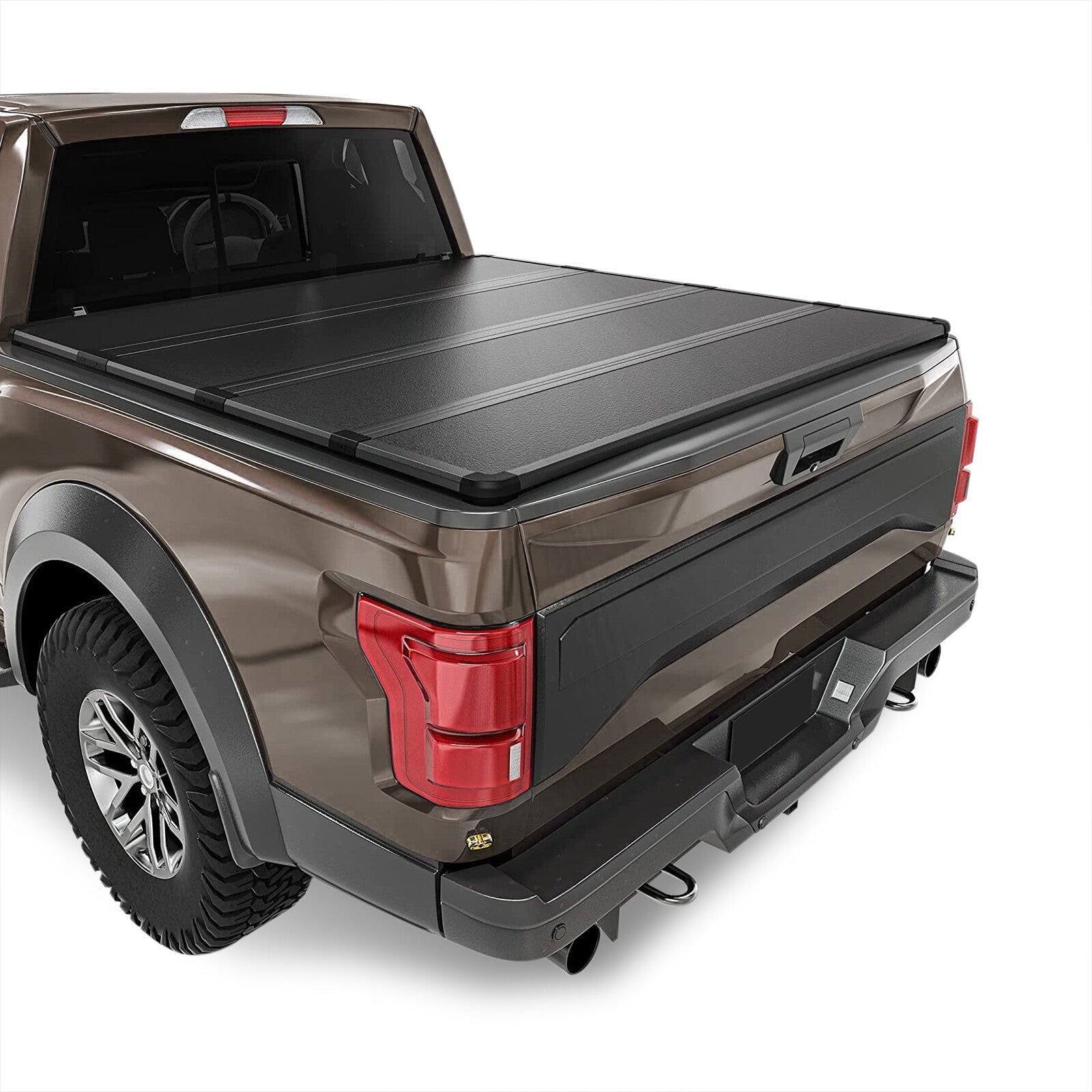 Ford F150 8FT 2015-2020 Hard 4 Fold Truck Tonneau Bed Cover (Long Bed 8´) - Parts Agent