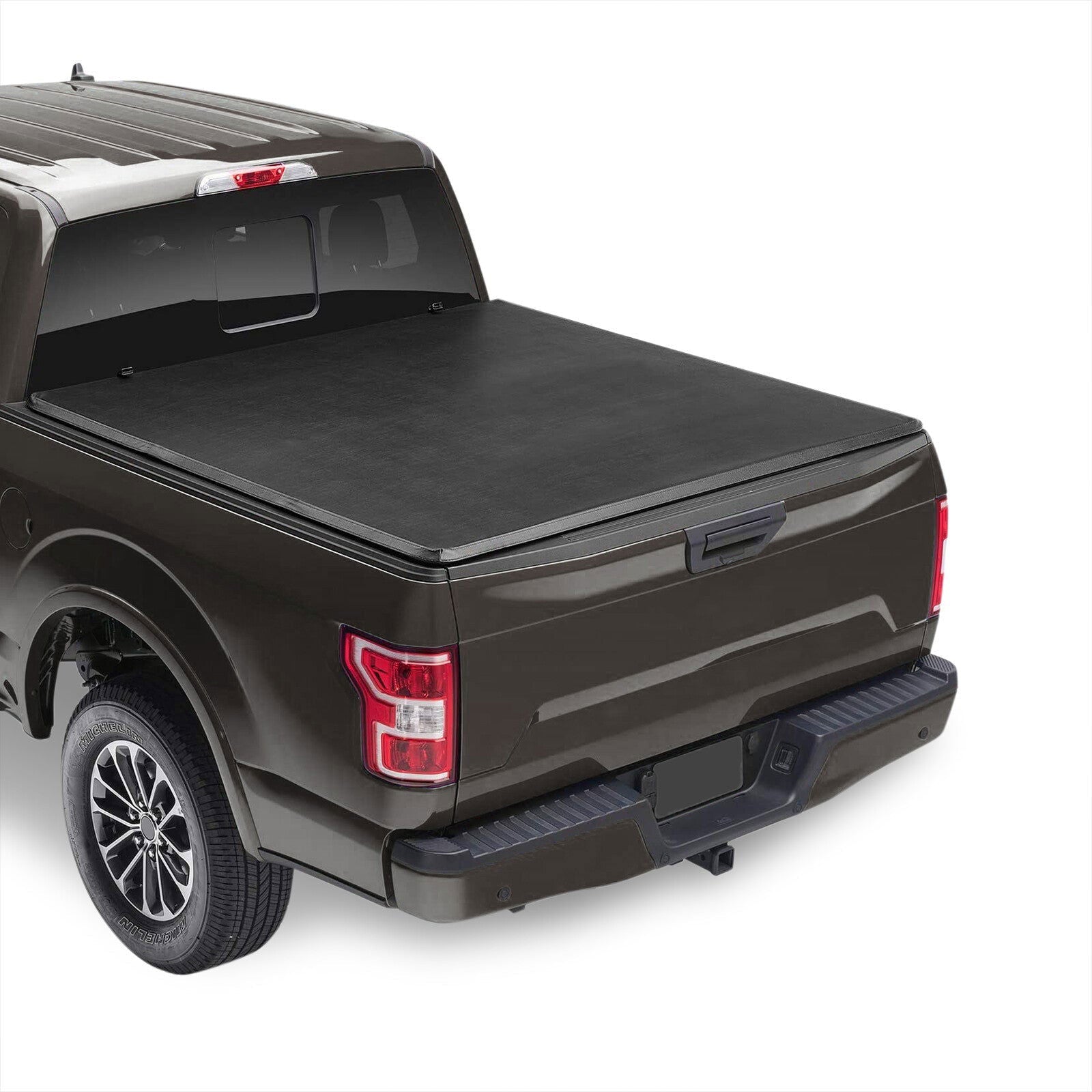 Ford F150 8FT 2015-2020 Soft 4 Fold Truck Tonneau Bed Cover (Long Bed 8´) - Parts Agent