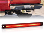 Ford F250 F350 F450 F550 Dually Super Duty 1999-2016 Rear LED Tailgate Light Smoke Len (Dual Rear Wheels Models Only) - Parts Agent