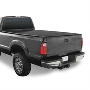 Ford F250 F350 F450 F550 Super Duty 8FT 1999-2016 Soft 4 Fold Truck Tonneau Bed Cover (Long Bed 8´) - Parts Agent