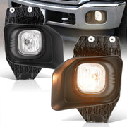 Ford F250 F350 F450 Super Duty 2011-2016 Front Fog Lights Clear Len (Includes Switch & Wiring Harness) - Parts Agent