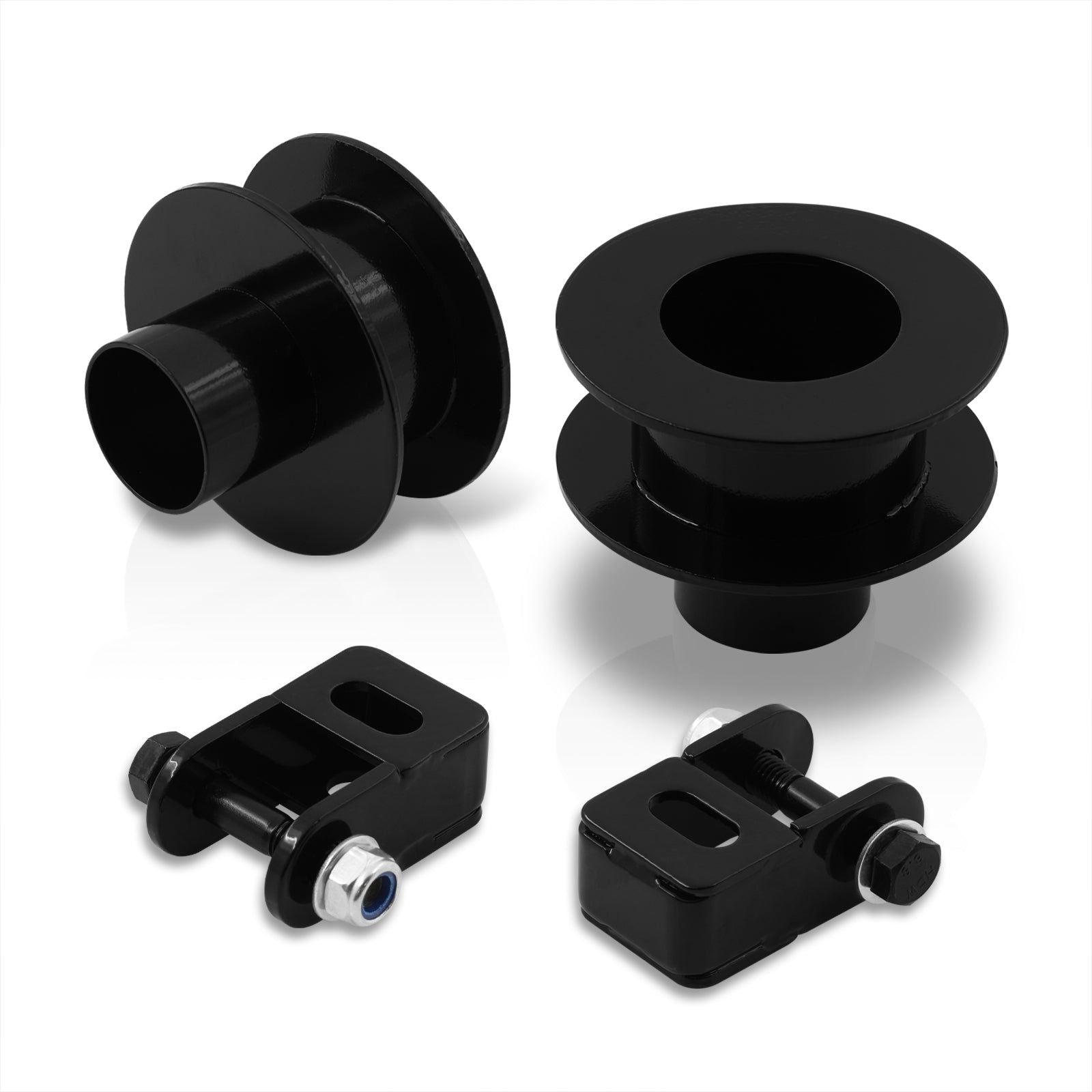 Ford F250 F350 Super Duty 2005-2023 4WD 2.5" Front Leveling Kit Black with Shock Extender - Parts Agent