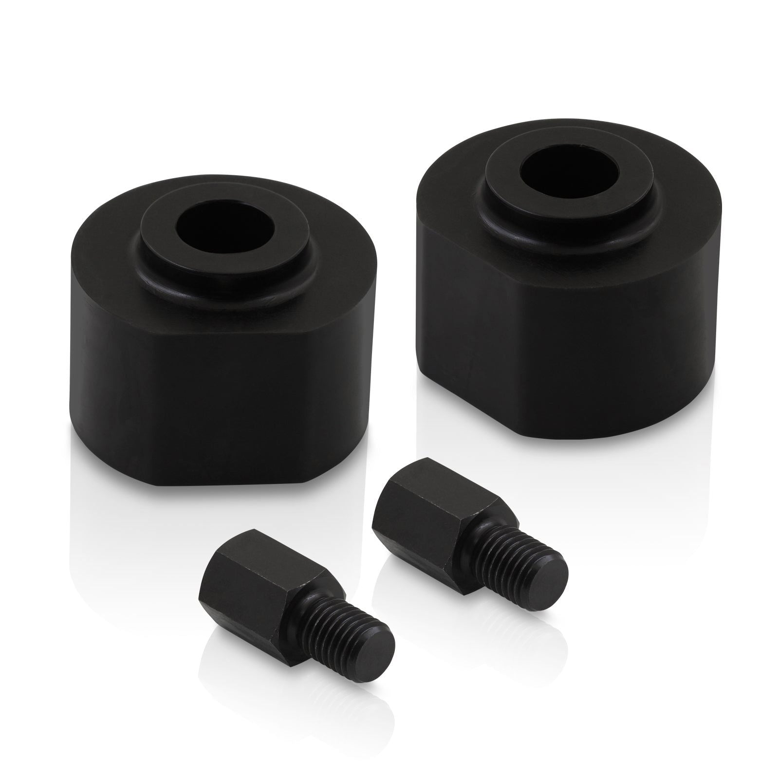 Ford F250 F350 Super Duty 2WD 1999-2020 / Ford Excursion 2WD 2000-2005 2.5" Front Leveling Kit Black with Stud Extender - Parts Agent