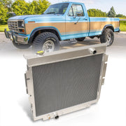 Ford F59 7.3L V8 1988-1994 / F150 6.9L V8 1984 / F250 F350 6.9L V8 1983-1987 / F250 F350 7.3L 1988-1994 Automatic & Manual Transmission Aluminum Radiator - Parts Agent