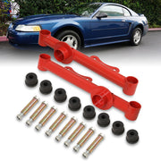 Ford Mustang 1979-2004 Rear Lower Control Arms Red (Excluding 1999-2004 Cobra) - Parts Agent