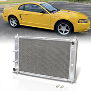 Ford Mustang 1997-2004 Automatic Transmission Aluminum Radiator - Parts Agent