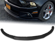 Ford Mustang 2013-2014 3 Piece RP Style Front Bumper Lip Polyurethane Black - Parts Agent