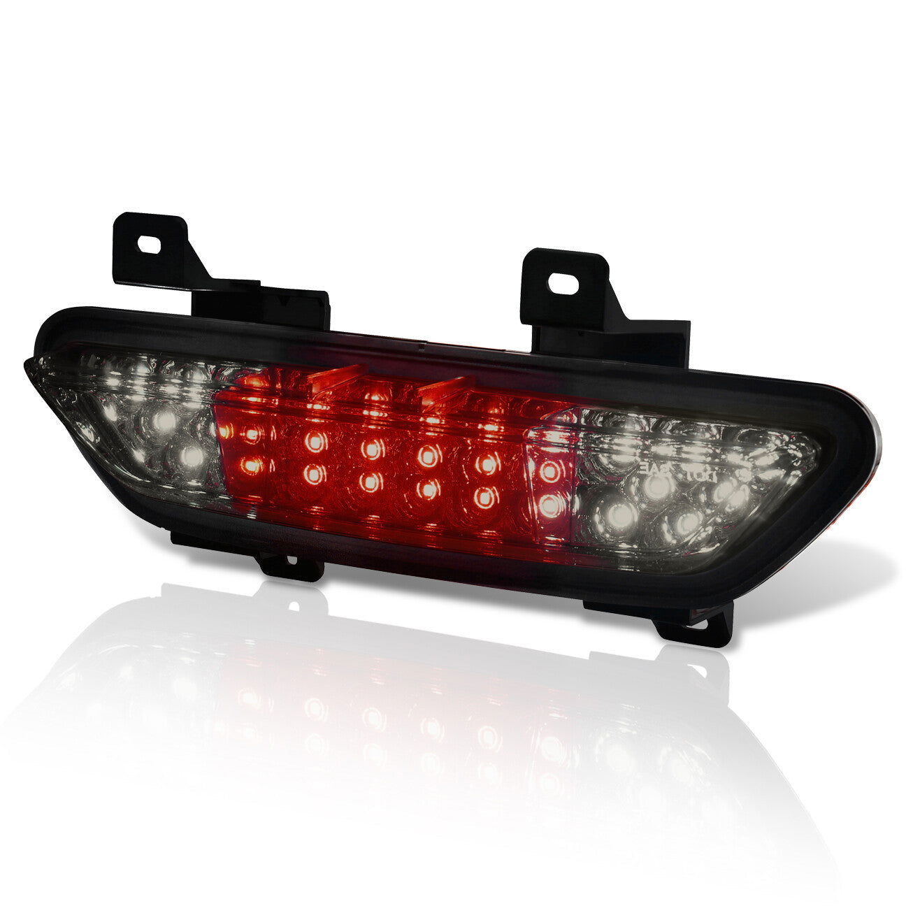 Ford Mustang 2015-2017 2-in-1 Function LED Rear Fog Light (Reverse/Running) Smoke Lens - Parts Agent