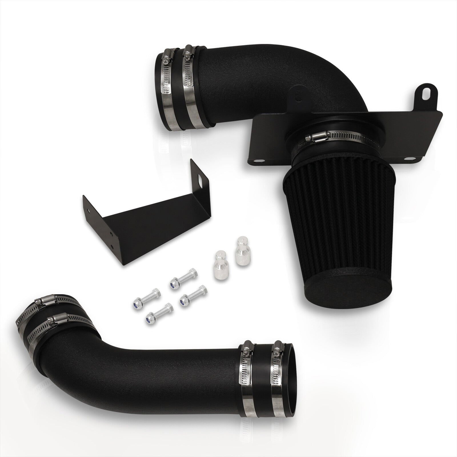 Ford Mustang 5.0L V8 1989-1993 Cold Air Intake Black - Parts Agent