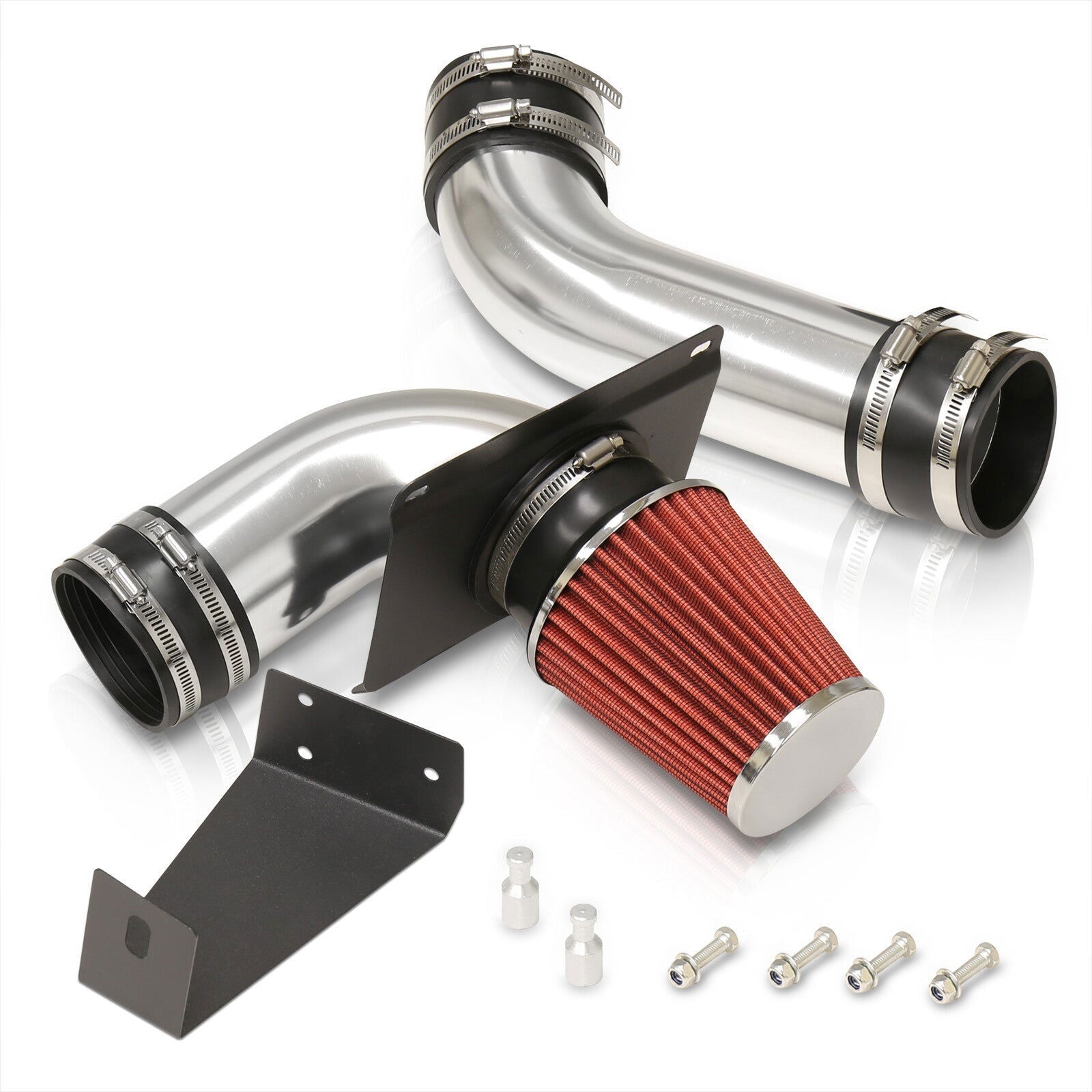 Ford Mustang 5.0L V8 1989-1993 Cold Air Intake Polished - Parts Agent